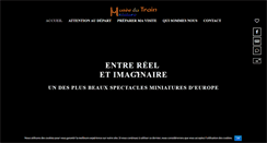 Desktop Screenshot of museedutrainminiature.com